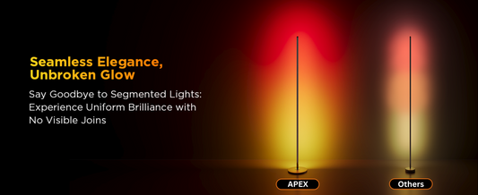 Apex RGBICW Floor Lamp vs. Traditional Floor Lamps: Which One is Right for You?