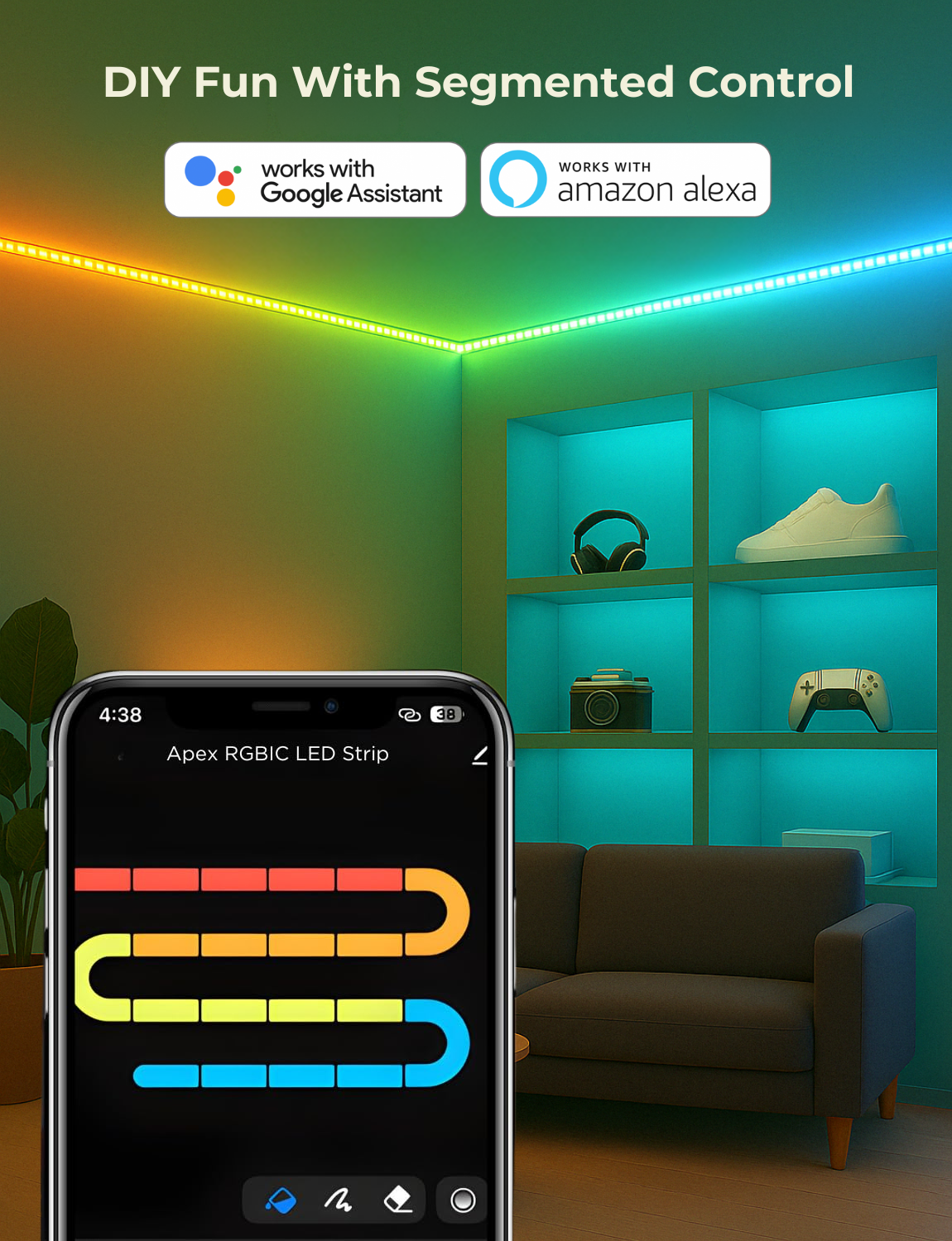 How to connect LED strip lights,
Best LED lights for DIY projects,
Step-by-step LED light installation guide,
Smart LED light setup with an app,
How to power LED strip lights safely,
Cutting and connecting LED strips,
Best adhesive for LED strip lights,
Installing LED lights on ceilings,
Wiring LED strip lights correctly,
LED lighting for modern homes,
Best LED lights for home theaters,
Cozy warm white LED lighting,
Ambient LED lighting ideas,
LED lights for small bedrooms,
LED accent lighting for furniture