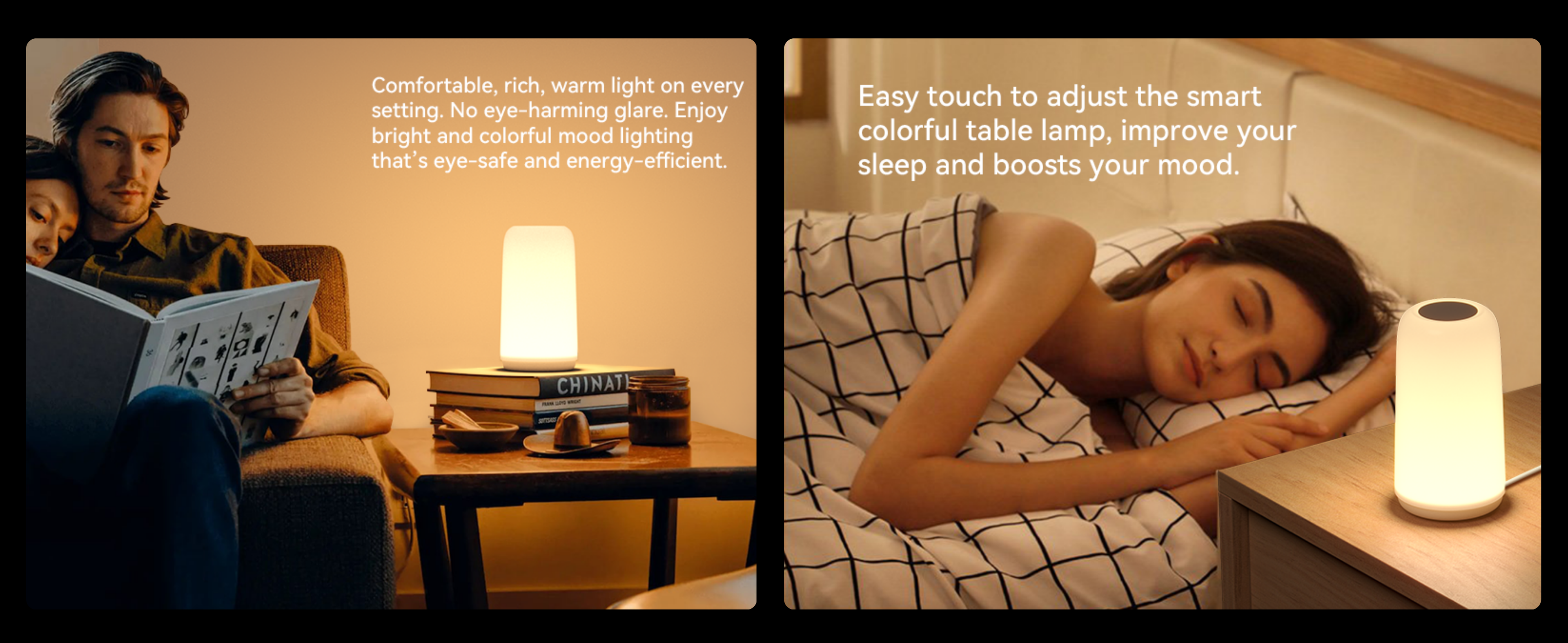 Apex Smart Table Lamp for bedrooms and desks with immersive RGB glow , Stylish Apex LED table lamp for home décor, app control, and smart features