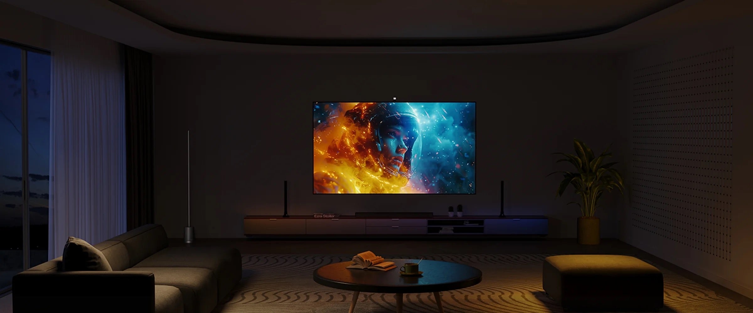 Smart Govee RGBIC TV backlight setup in India with Apex Light collaboration