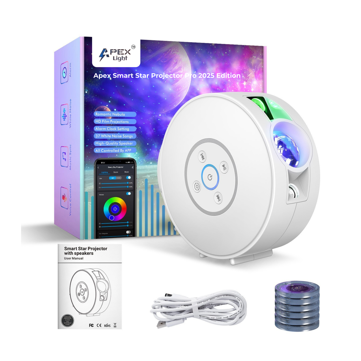 Apex Smart Star Projector Pro 2025 Edition