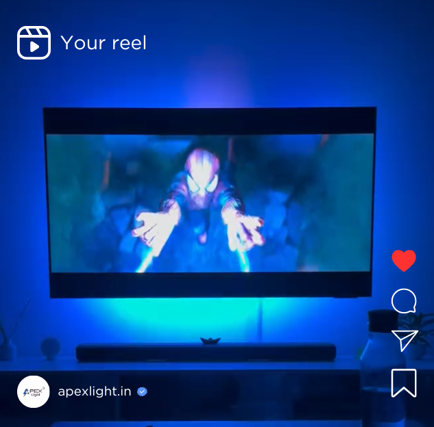 Apex monitor back light