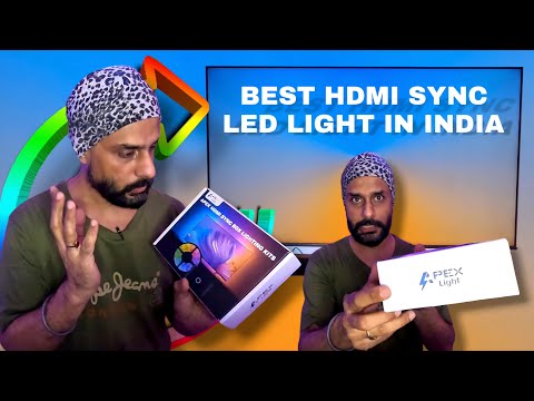 APEX LIGHT Apex Hdmi Sync Tv Led Backlight for All Tv Sizes (Upto 90 Inches), Multicolor , best HDMI sync led ight in india