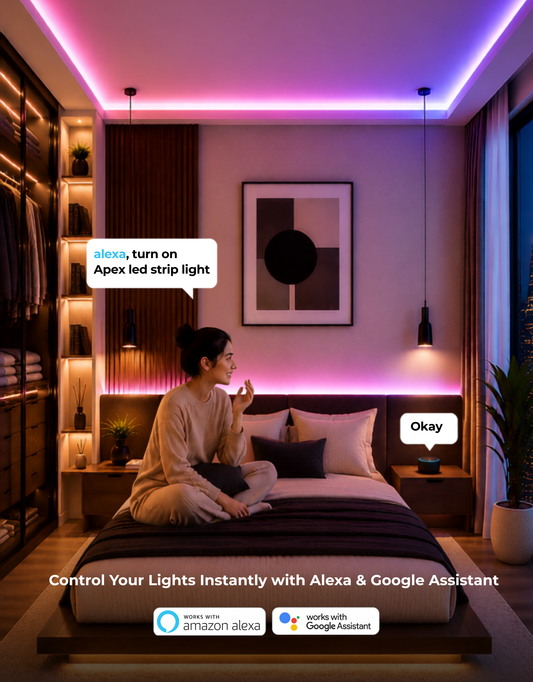 Apex RGBIC + W Smart LED Strip: The Smarter Way to Transform Any Space