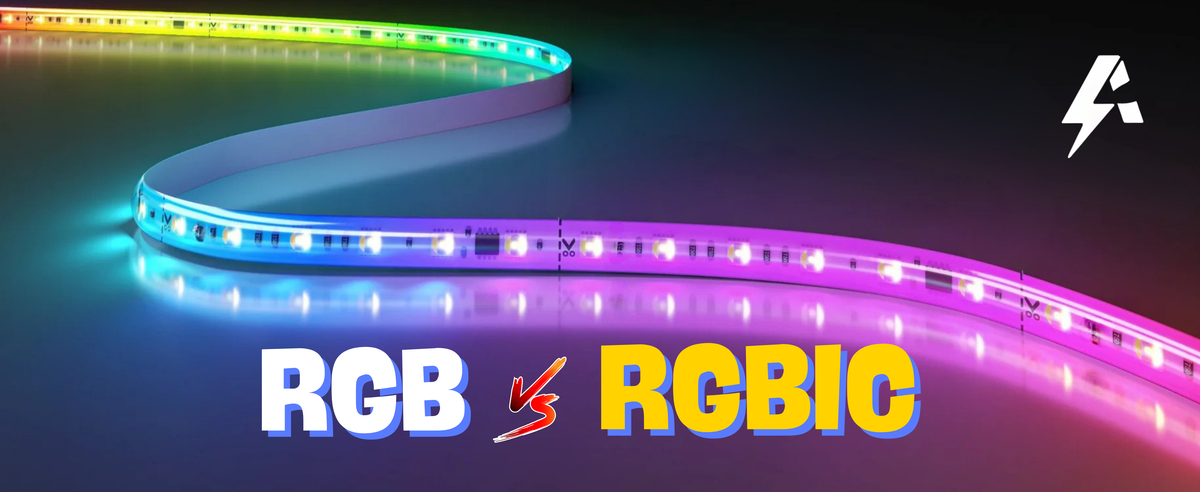 Difference between RGB vs RGBIC – APEX LIGHT