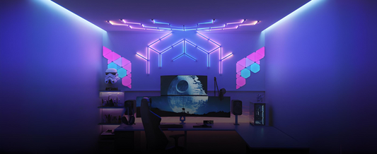 Light up your gaming world with Apex RGBIC lights! 🎮✨ Immersive backlights, neon accents & smart wall panels—sync your setup now! Shop at apexlight.in 🔥