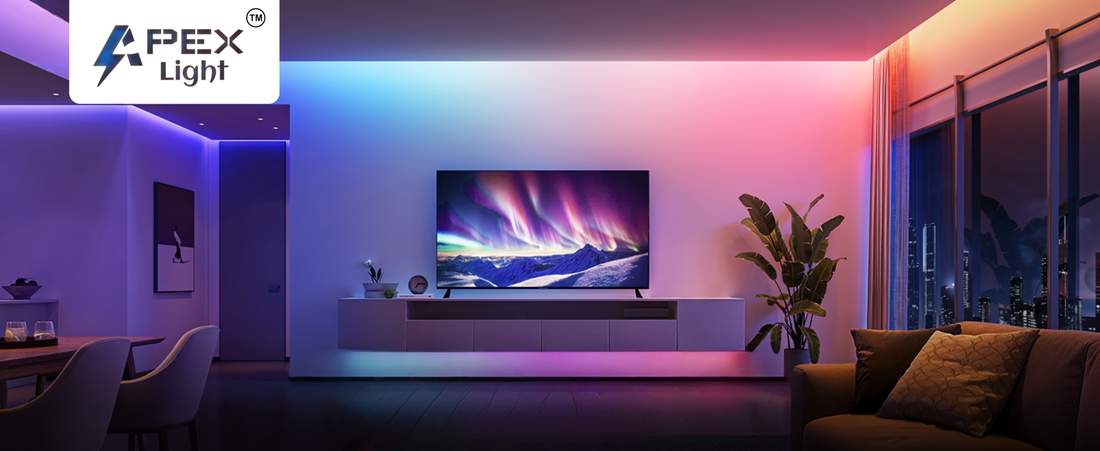 Transform Your Space with Apex Smart LED Strip Lights – Vibrant, Smart &amp; Music-Synced Lighting!