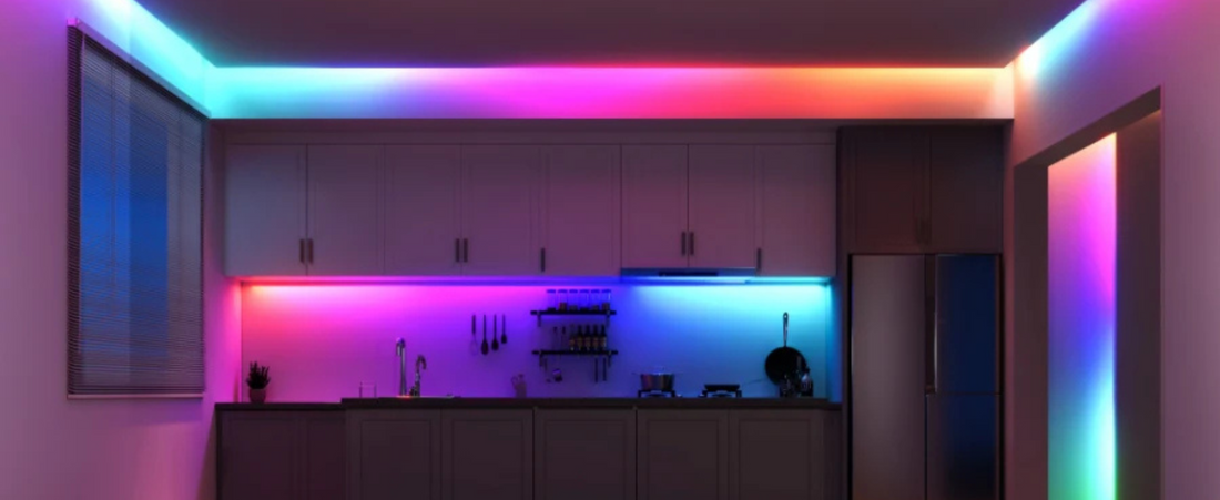 APEX RGBIC LED Strip Lights: The Best Under the Cabinet Lighting Solution