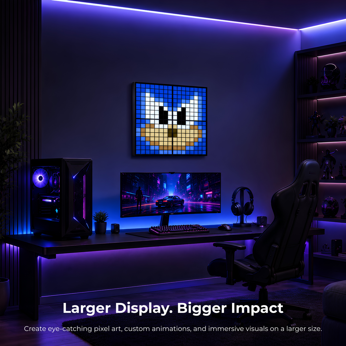 Apex Spliced Pixel Display LED Frame (8x8 Pixel)(4 pcs)