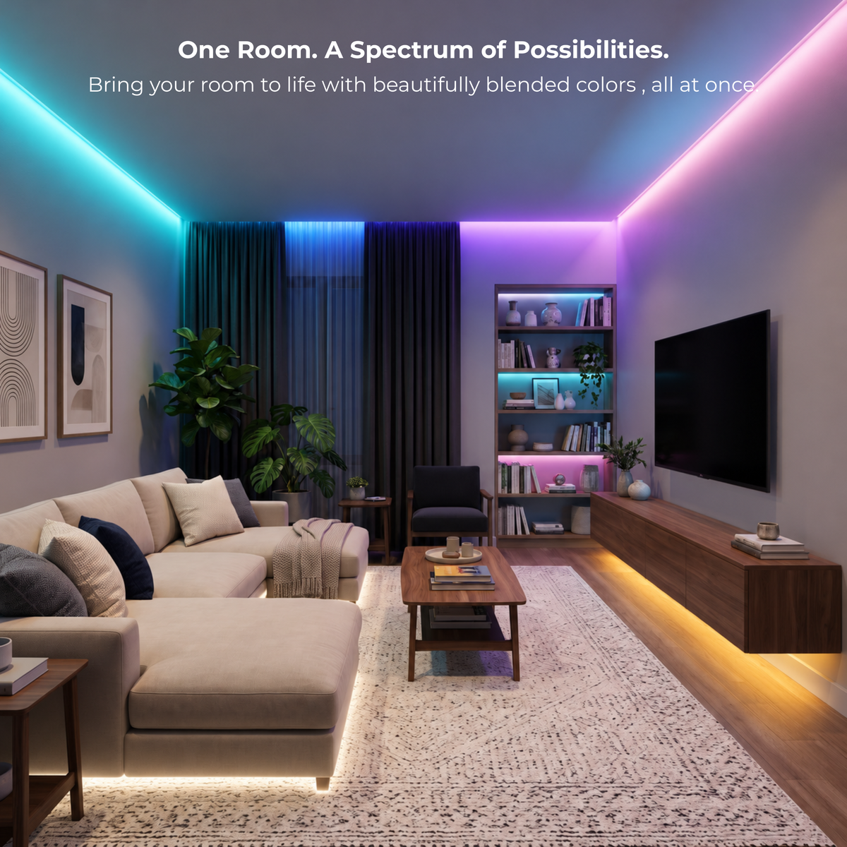 Apex RGBIC+WW LED Strip Light Pro