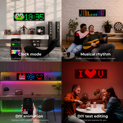 Apex Spliced Pixel Display LED Frame (8x8 Pixel)(4 pcs)