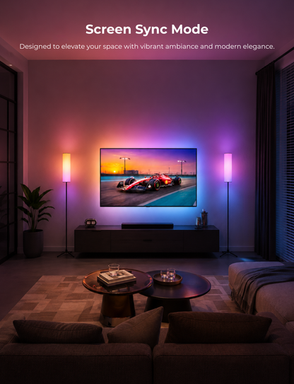 Apex TV Sync Cylinder Lamp