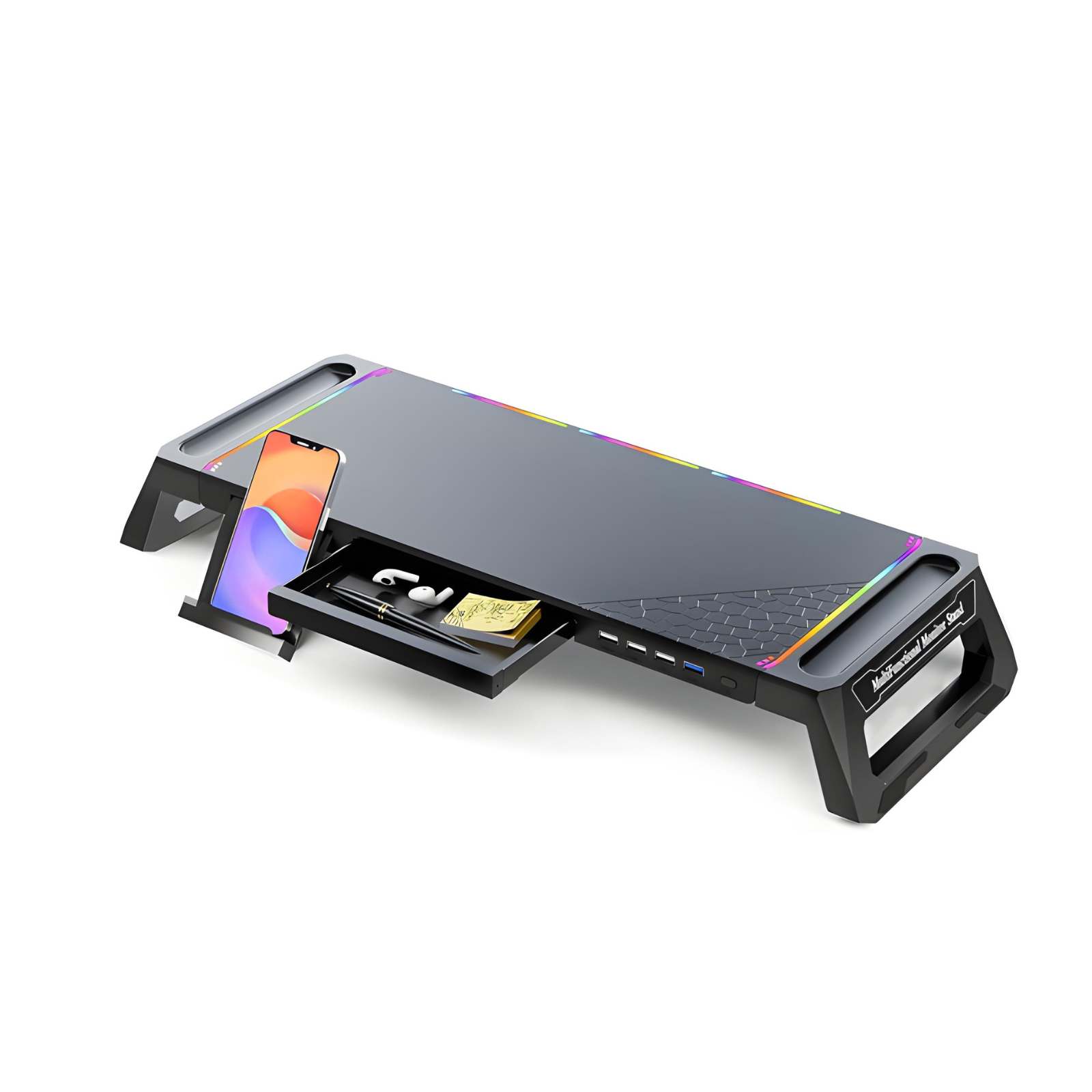 APEX RGB Computer Monitor Stand Riser - APEX LIGHT