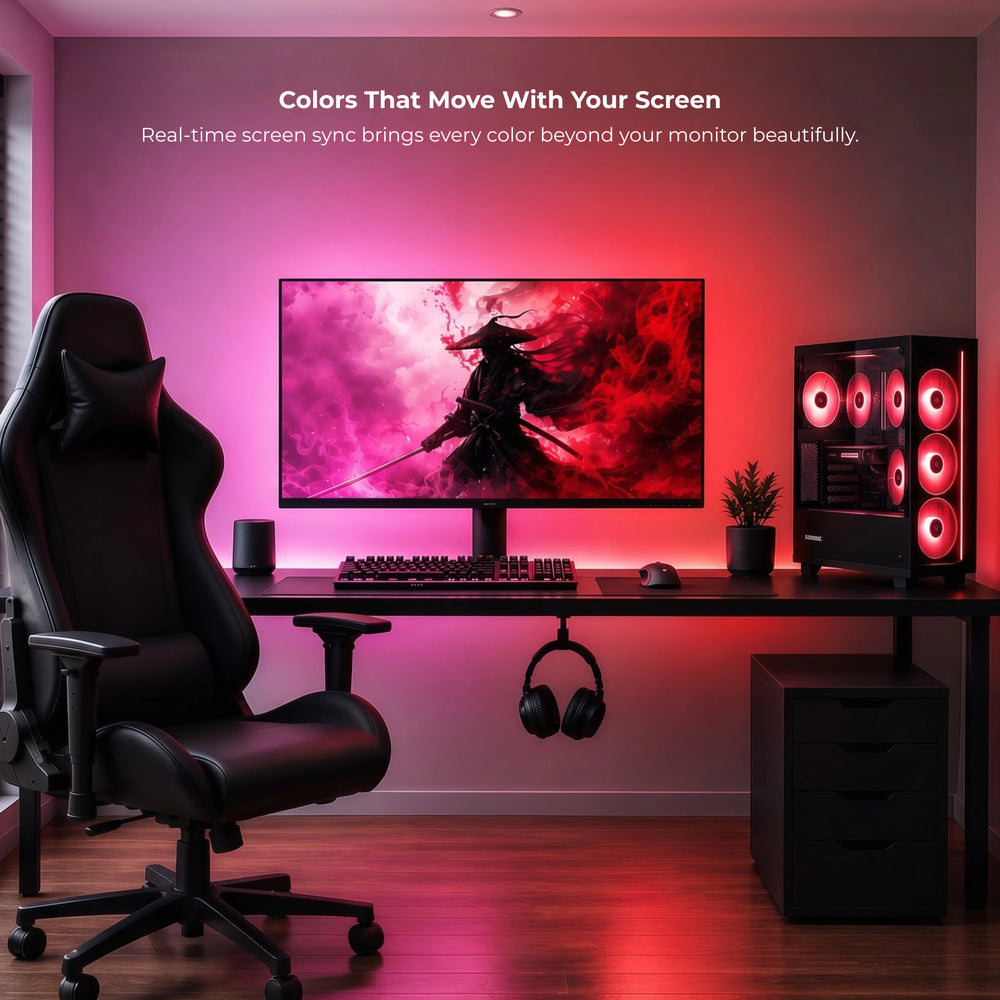 Apex Monitor Backlight (Upto 40 Inches Monitor)(not for All Smart TVs)