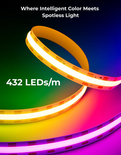 cob rgb strip,
high density led strip,
432 led strip,
432 leds per meter,
bright led strip,
dotless led strip,
continuous led strip,
premium led strip,
led ribbon lights,
rgb tape light,
rgb room decor,
gaming accessories,
gaming room decor,
pc gaming setup,
streamer setup,
desktop lighting,
under cabinet lighting,
shelf lighting,
ceiling led strip,
wall lighting,
indirect lighting,
accent lighting,
mood lighting,
party lights,
music reactive lights,
sound reactive lights,
voice control led strip,
alexa com