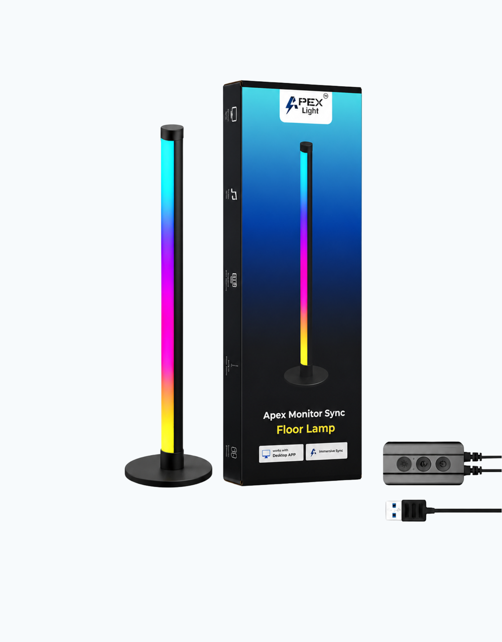 Apex Monitor Sync Floor Lamp