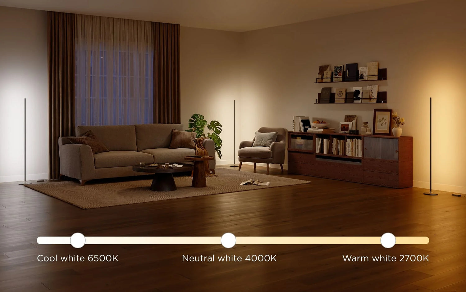 Smart ambient floor lamp by Govee and Apex Light India for gaming rooms , Premium Govee LED floor lamp setup with app and Alexa control, Apex Light India 