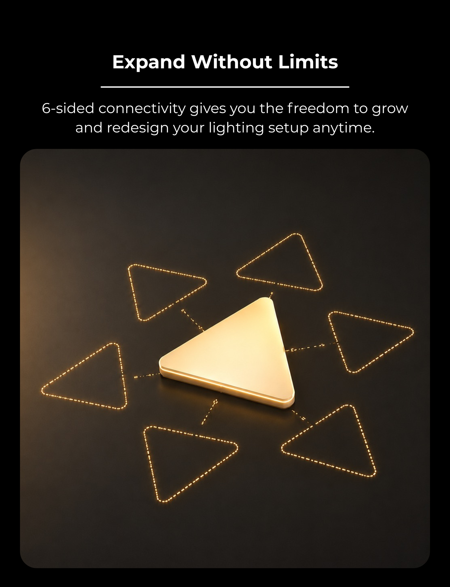 Apex TV Sync Triangle Light