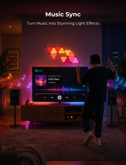 Apex TV Sync Triangle Light