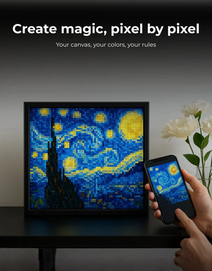 RGB Pixel Display
Pixel Display LED Frame
DIY Pixel Art Display
Smart Pixel Display
App Controlled Pixel Display
Pixel Art Frame
LED Pixel Art
Custom Pixel Display
RGB LED Matrix
Pixel Animation Display
Programmable Pixel Display
Pixel Display Light
Pixel Display App
Gaming Pixel Display
Animated LED Frame
Pixel Wall Art
Digital Pixel Frame
Smart LED Display
Pixel Canvas
LED Matrix Panel
Creative Pixel Display
RGB Room Decor
Bedroom Pixel Display
Desk Pixel Display
Gaming Room Decor
Bluetooth Pixel Display