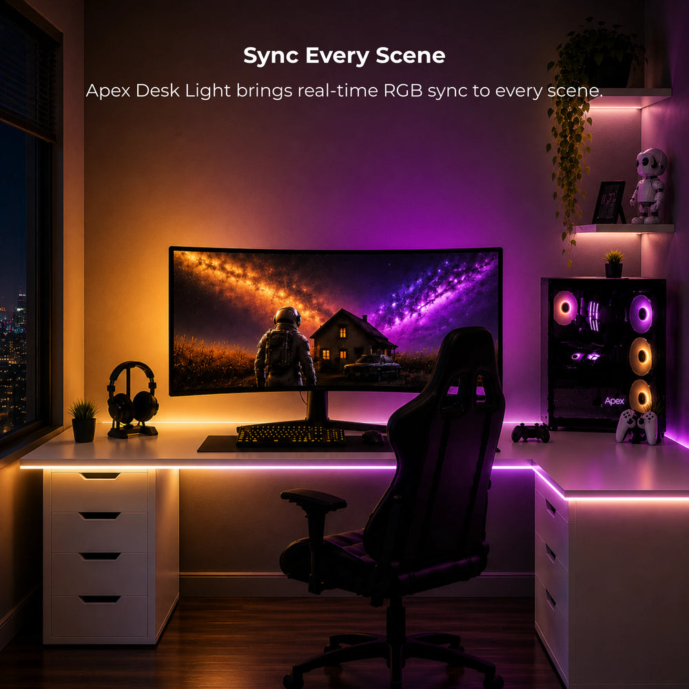 Apex Monitor Sync Desk Light