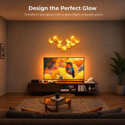 Apex TV Sync 3D Hexagon Light