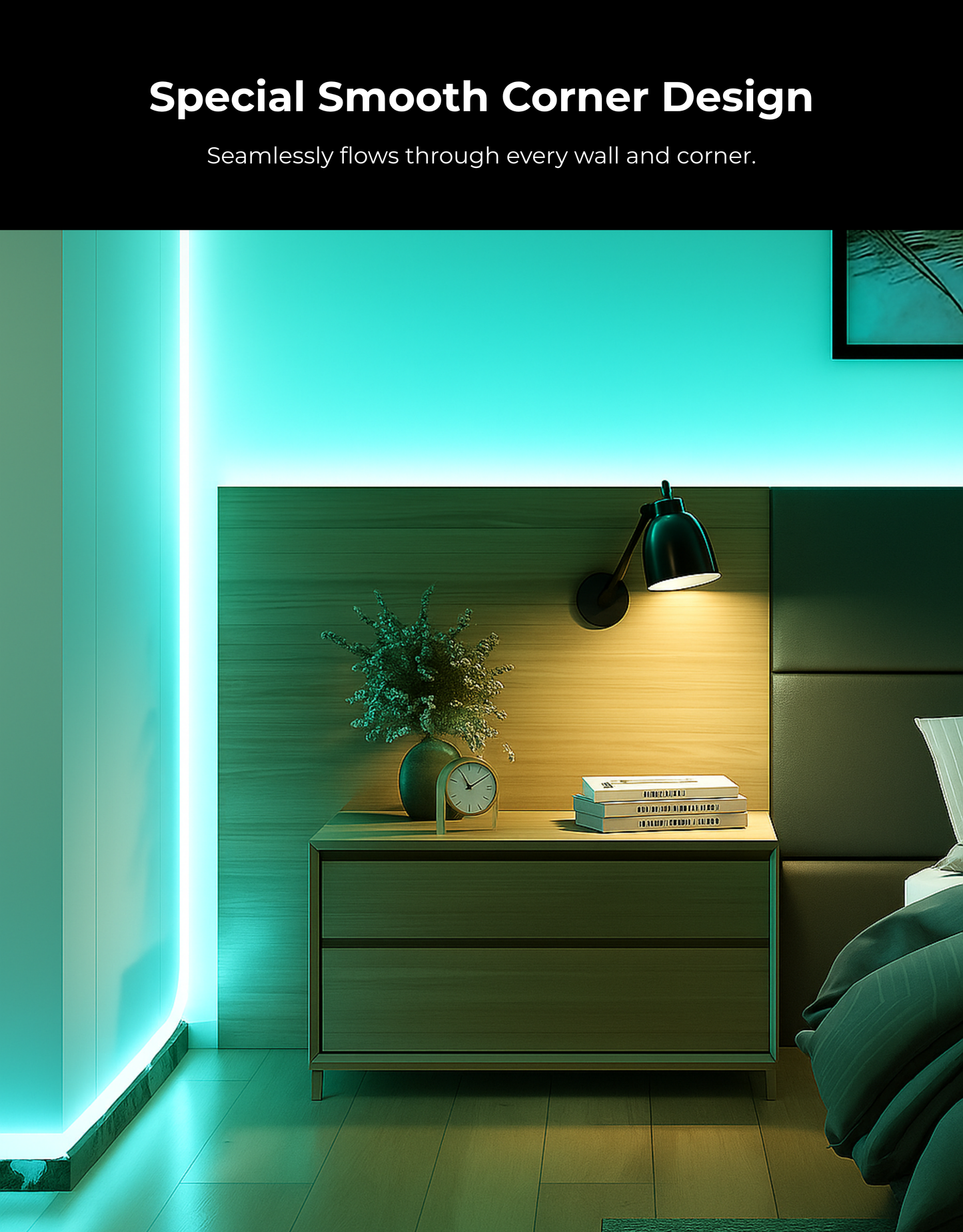 Apex Edge Neon Light ( 10 ft / 3 M )( Also Suitable for Gaming Desk Lighting  )