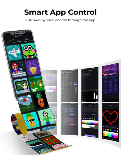 Smart App Control
RGB Pixel Display
App Controlled Pixel Display
Pixel-by-Pixel Editor
DIY Pixel Art Display
Pixel Display LED Frame
LED Matrix Display
Smart LED Display
Pixel Animation Display
Programmable Pixel Display
Bluetooth Pixel Display
WiFi Pixel Display
Mobile App LED Display
Pixel Art Creator
Custom Pixel Display
RGB LED Matrix
Animated Pixel Frame
Interactive LED Display
Pixel Drawing App
Gaming Pixel Display
Pixel Display Light
RGB Room Decor
Smart Home Display
LED Pixel Frame
Pixel Canvas
Digi