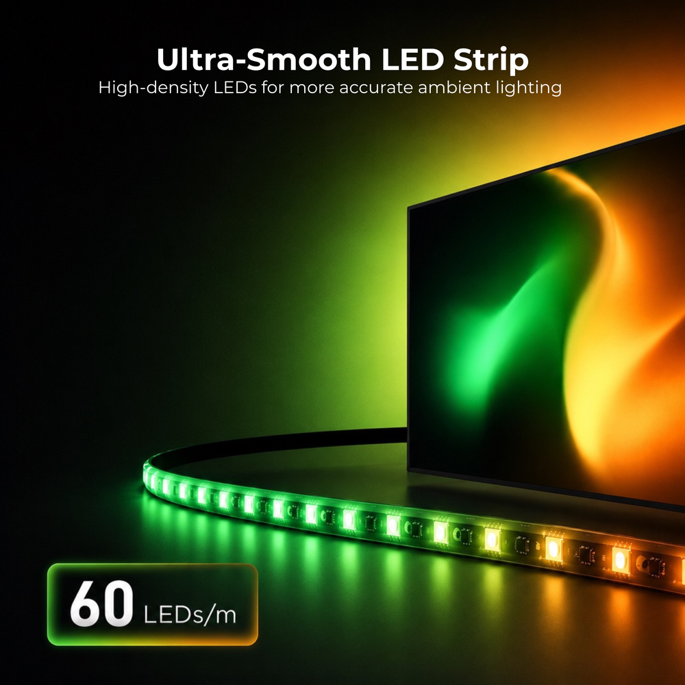 Apex HDMI Sync TV Backlight ( HDMI 2.0 )( Upto 75 inch TVs )