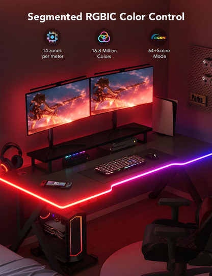 Apex RGBIC Neon Rope Light for Desks