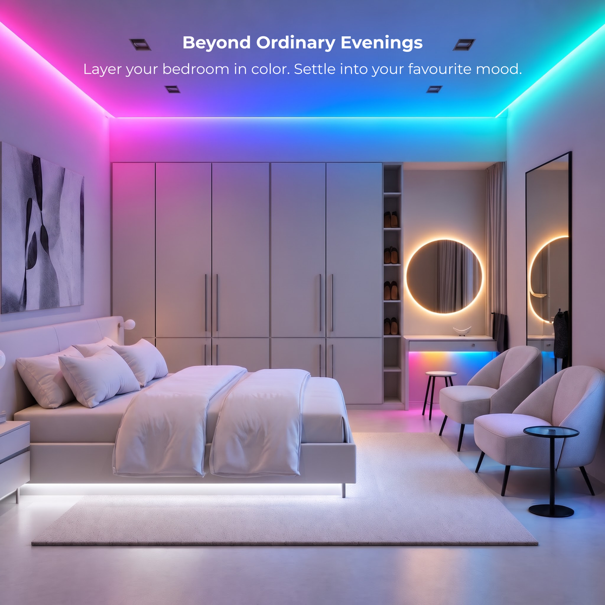 Apex RGBIC+WW LED Strip Light Pro