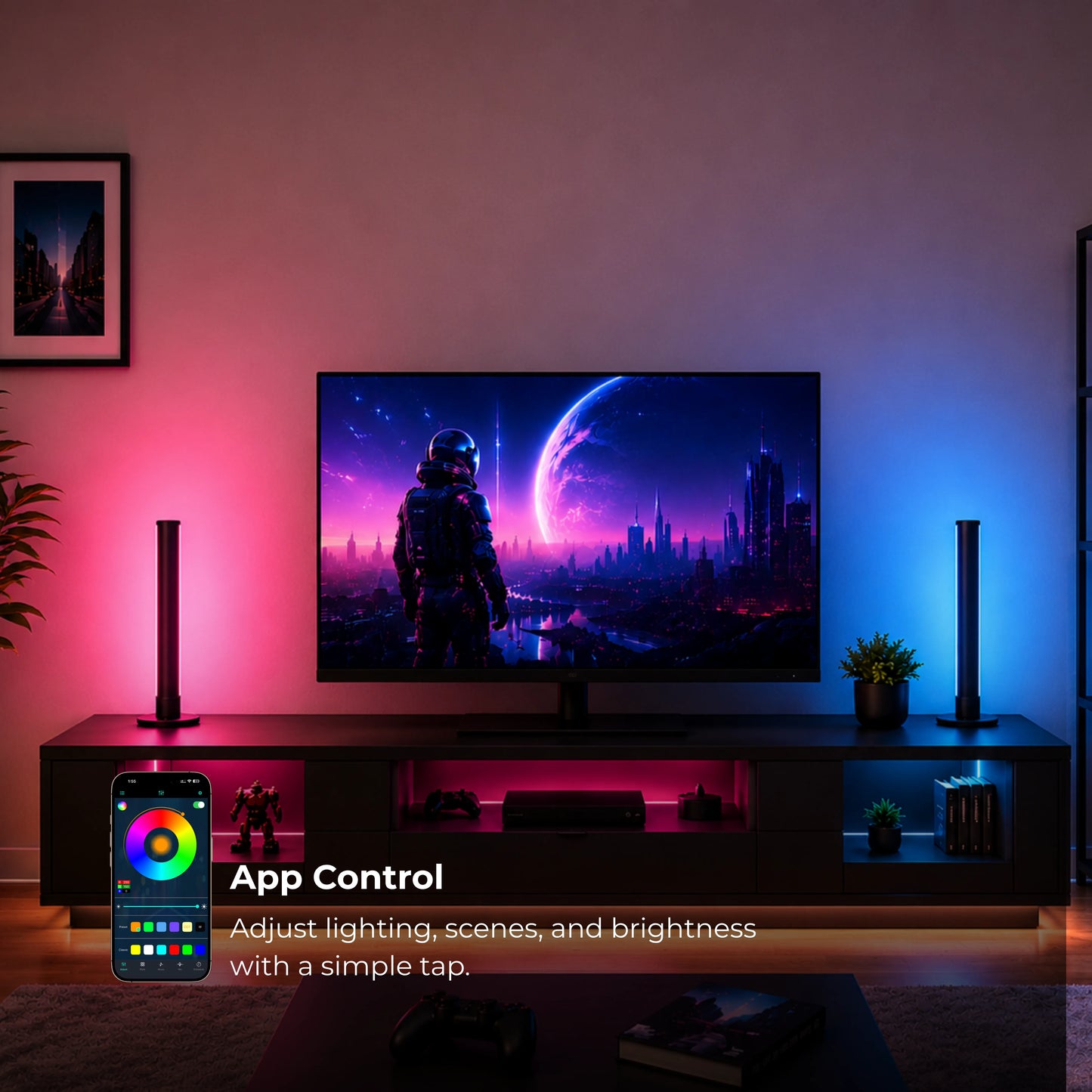 Apex RGBIC+W+CCT Bar Light Lite