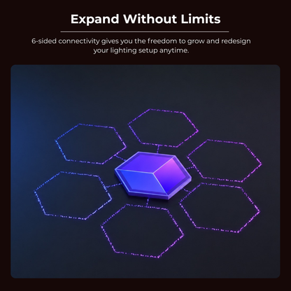 Apex TV Sync 3D Hexagon Light