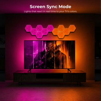 Apex TV Sync 3D Hexagon Light
