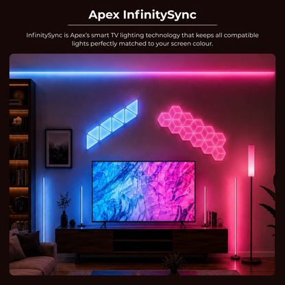 Apex TV Sync 3D Hexagon Light