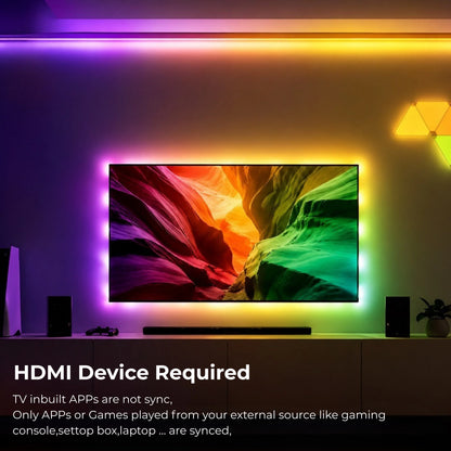Apex TV Sync 3D Hexagon Light