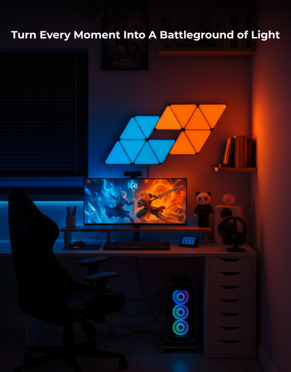 Apex Monitor sync Triangle Light (6 Pcs)