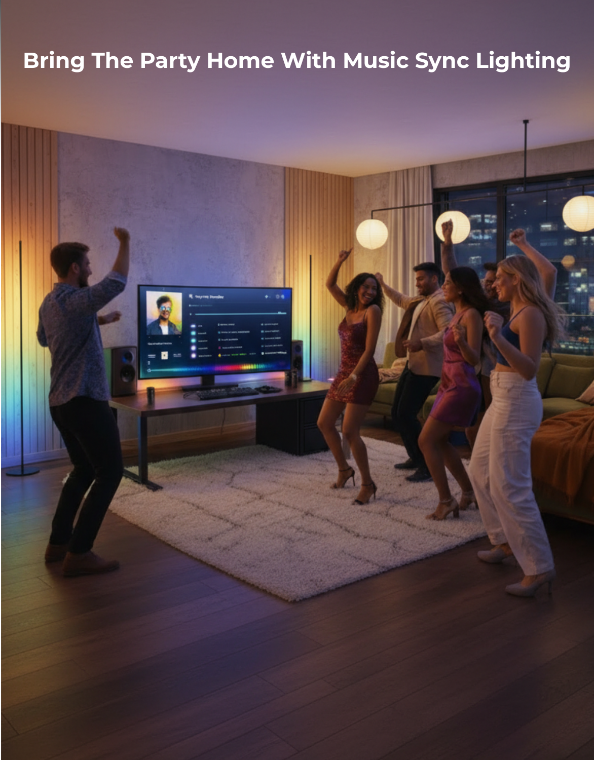 Apex Monitor Sync Floor Lamp