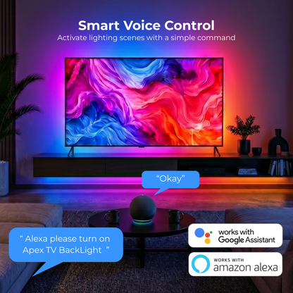 Apex HDMI Sync TV Backlight ( HDMI 2.0 )( Upto 75 inch TVs )