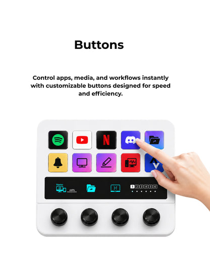 Smart Control Console
Customizable Buttons
Programmable Buttons
Macro Buttons
Shortcut Buttons
Smart Button Controller
Workflow Controller
Workflow Automation
Desktop Controller
Desktop Control Console
Macro Keyboard
Programmable Keyboard
Programmable Keypad
Shortcut Keyboard
Shortcut Pad
Control Pad
Control Deck
Custom Macro Pad
Application Launcher
Quick Access Buttons
One Touch Control
Smart Productivity
Productivity Controller
Desktop Productivity
Office Productivity
Professional Workspace
Modern Worksp