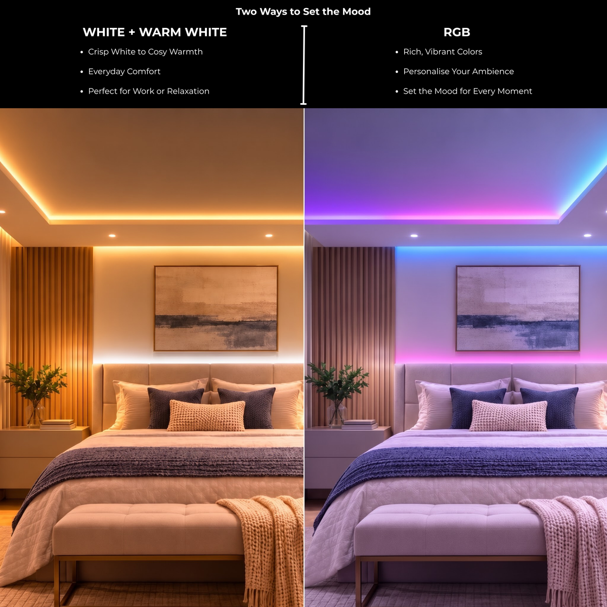Apex RGBIC+WW LED Strip Light Pro
