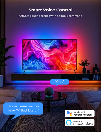 Apex HDMI Sync TV Backlight ( HDMI 2.0 )( Upto 75 inch TVs )