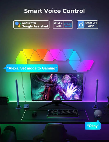 Apex Smart RGBIC Gaming Light Bars