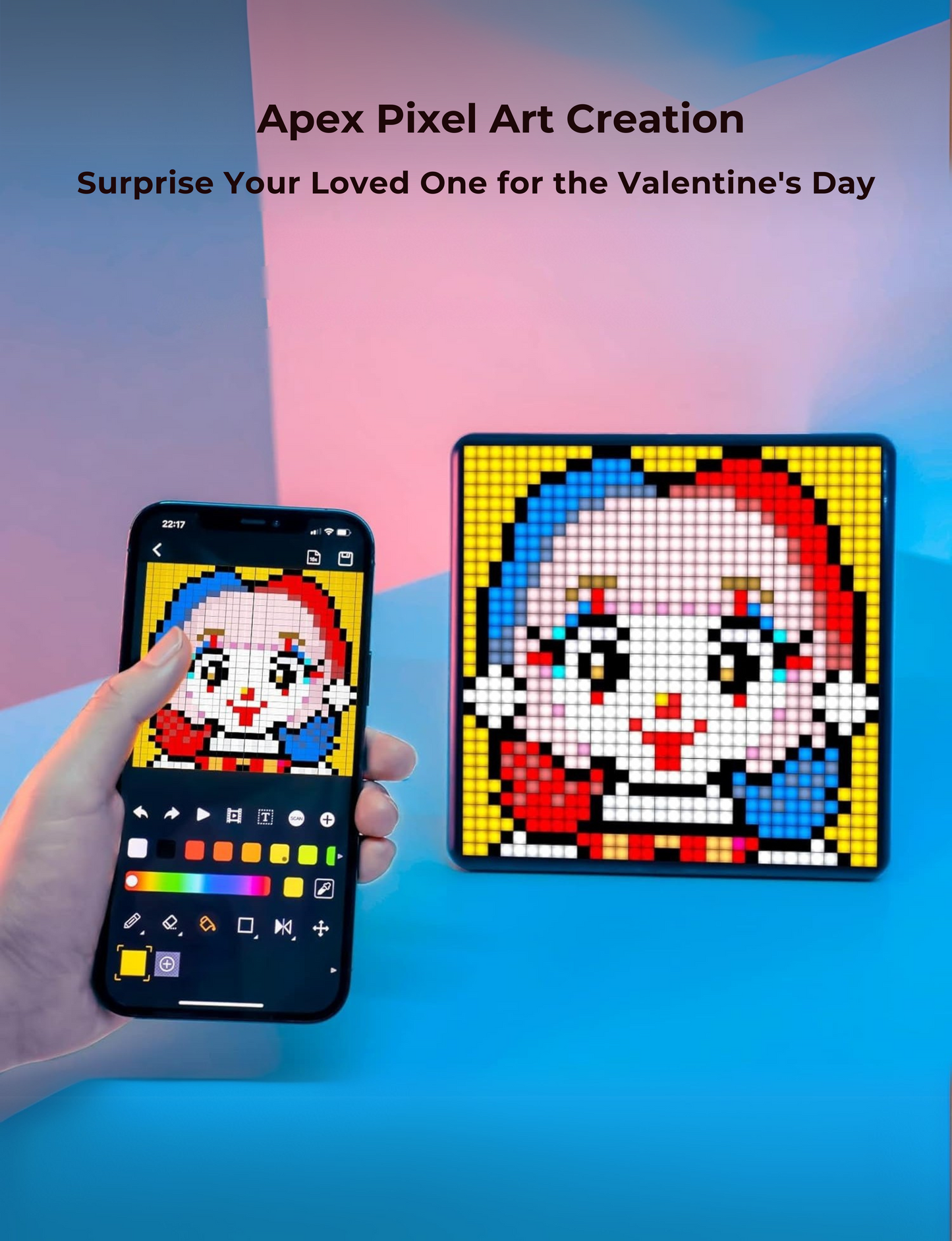 Apex Pixel Display  LED Frame (32x32 Pixel)