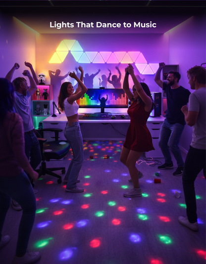 Apex Monitor sync Triangle Light (6 Pcs)