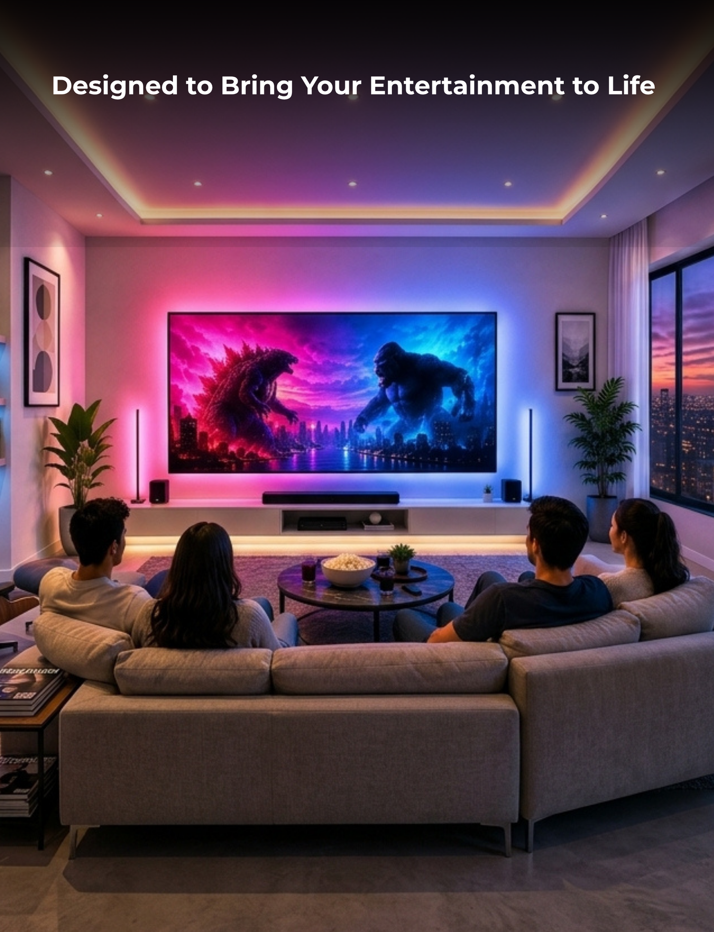 Apex HDMI Sync TV Bar Light