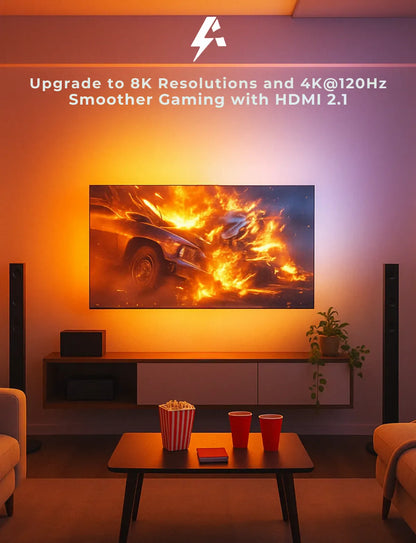 Apex HDMI 2.1 Version TV Backlight (32-90 Inch TV size)