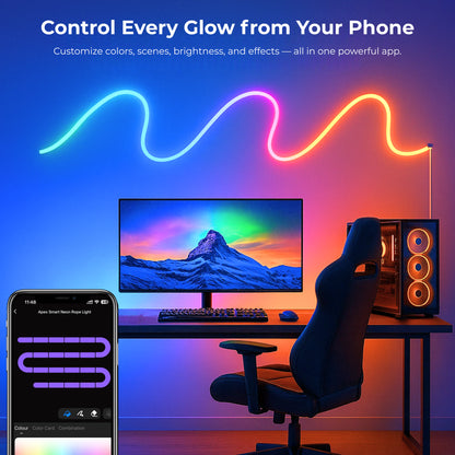 Mobile App LED Control
Smart Neon App Control
RGBIC App Controlled Light
Phone Controlled Neon Light
Wireless App Lighting
Bluetooth App LED Strip
WiFi App Controlled Light
Smart RGB Controller
Custom LED Color Control
Lighting Control App
Smart LED App
RGB Effect Controller
Custom Scene Lighting
DIY Lighting Effects
LED Animation Modes
Dynamic RGB Effects
Gradient Neon Lighting
Color Preset Lighting
Brightness Control Light
LED Scene Creator
Smart Lighting Effects