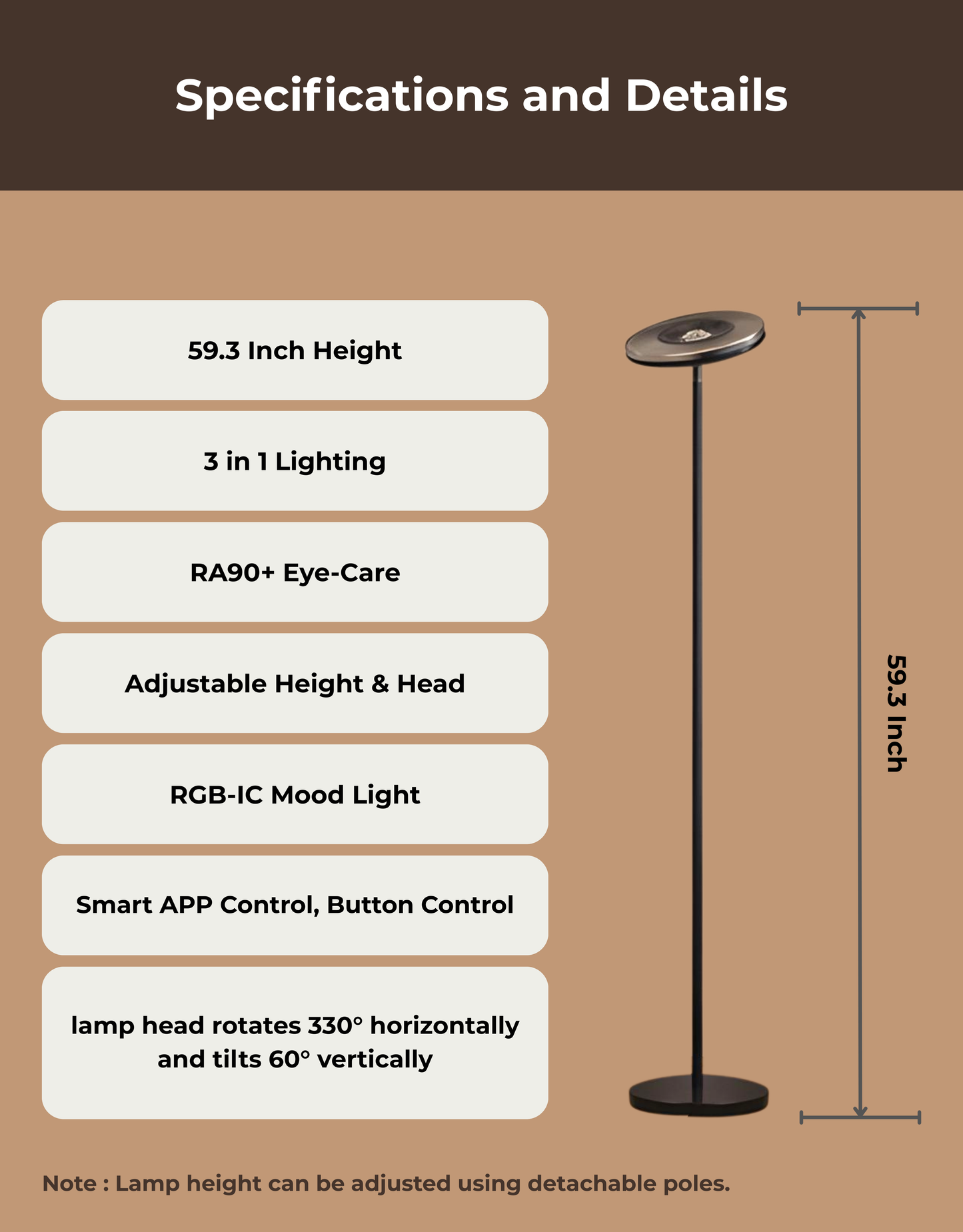 Apex Uplighter Floor Lamp
