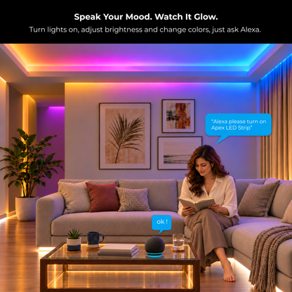 Apex RGBIC+WW LED Strip Light Pro